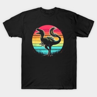 Retro Therizinosaurus T-Shirt